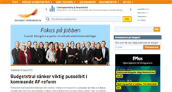 Desktop Screenshot of blogg.svensktnaringsliv.se